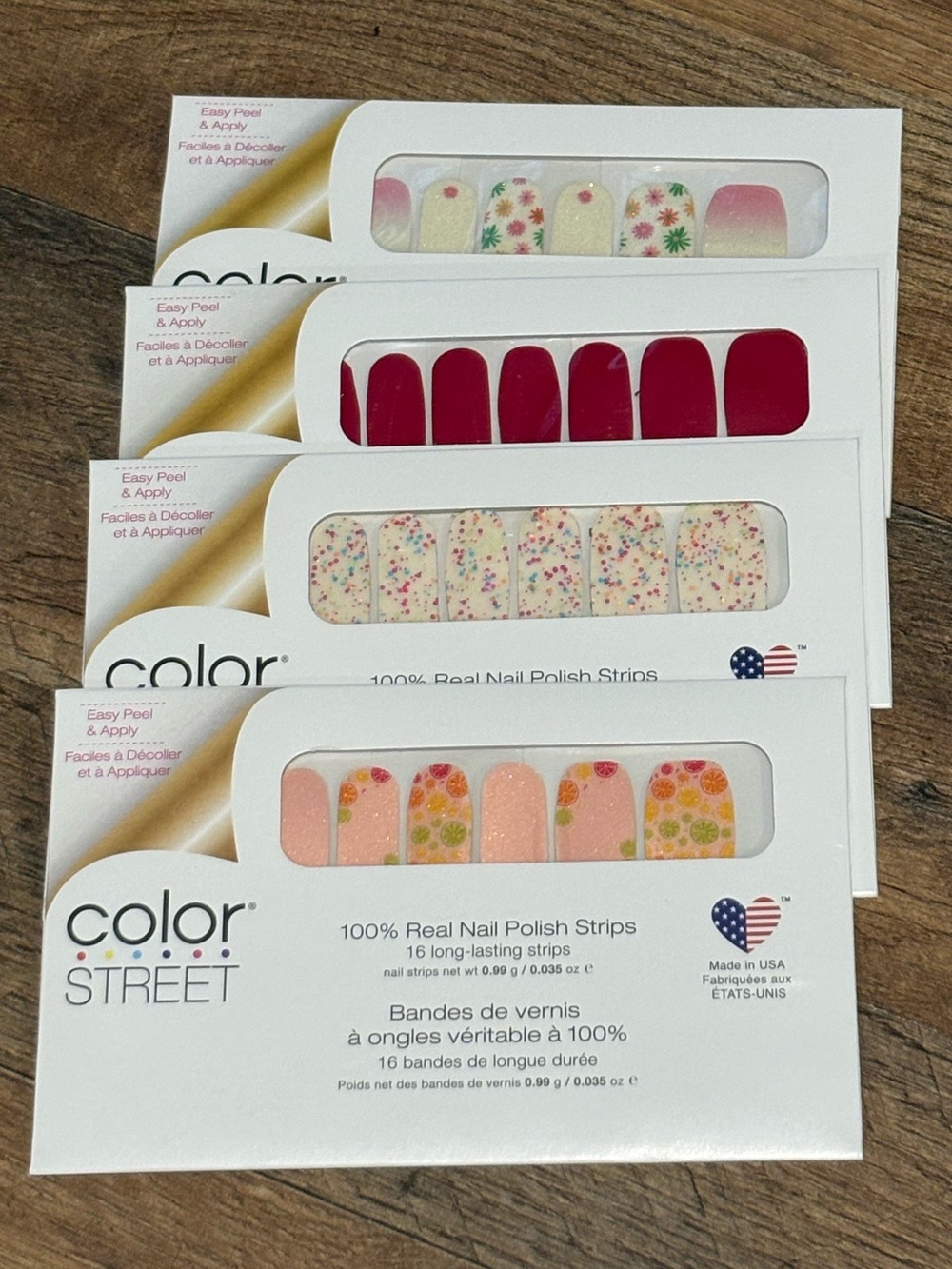 Color Street Floral & Pink Mix Nail Polish Strips - Assorted Pink Shades